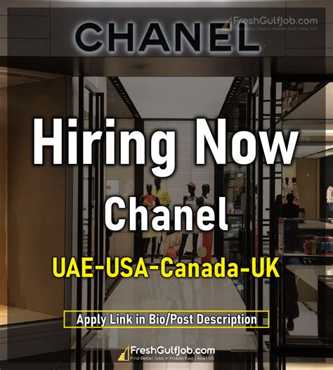 chanel careers uk|chanel job vacancies.